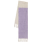 Half and Half Scarf in Wild Lavender