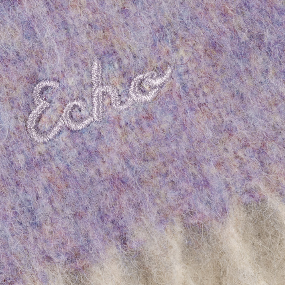 Half and Half Scarf in Wild Lavender