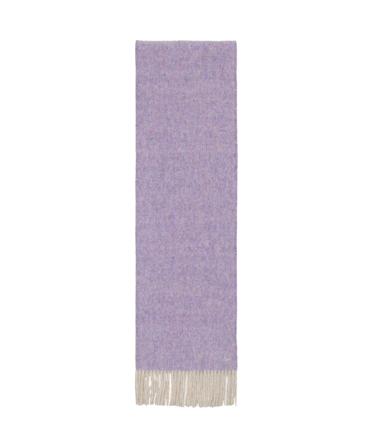 Half and Half Scarf in Wild Lavender