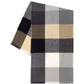 Check Wrap in Black