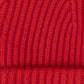 Wool Beanie in Cherry