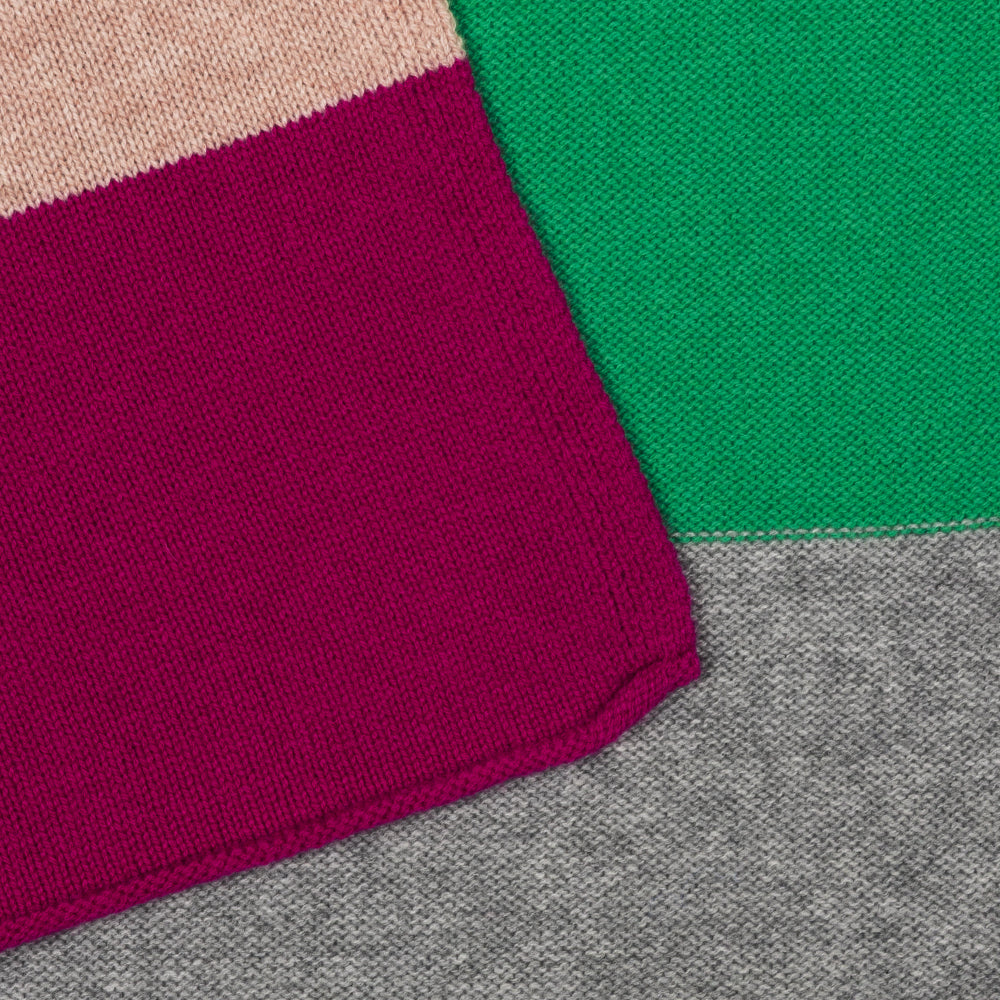 Block Scarf in Winetasting