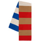 Block Scarf in Cherry