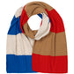 Block Scarf in Cherry