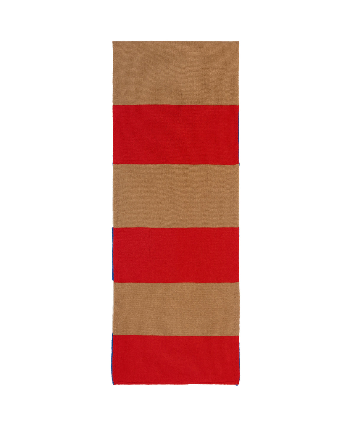 Block Scarf in Cherry