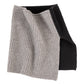 Cozy Neckwarmer in Grey Black