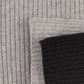 Cozy Neckwarmer in Grey Black