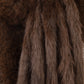 Faux Fur Oblong in Brown