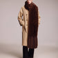 Faux Fur Oblong in Brown