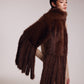 Faux Fur Oblong in Brown