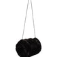 Faux Fur Muff in Black