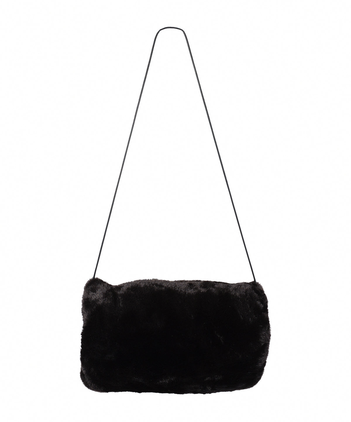 Faux Fur Muff in Black