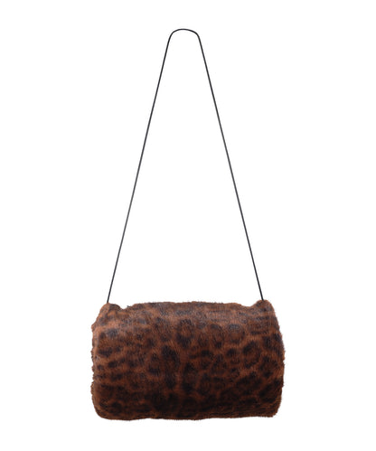 Faux Fur Muff in Brown