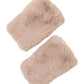 Faux Fur Handwarmer in Taupe