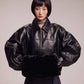 Faux Fur Muff in Black