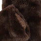 Faux Fur Handwarmer in Chocolate