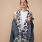 Batik Patch Wrap in color white