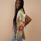 Oasis Silk Oblong Scarf in color cream