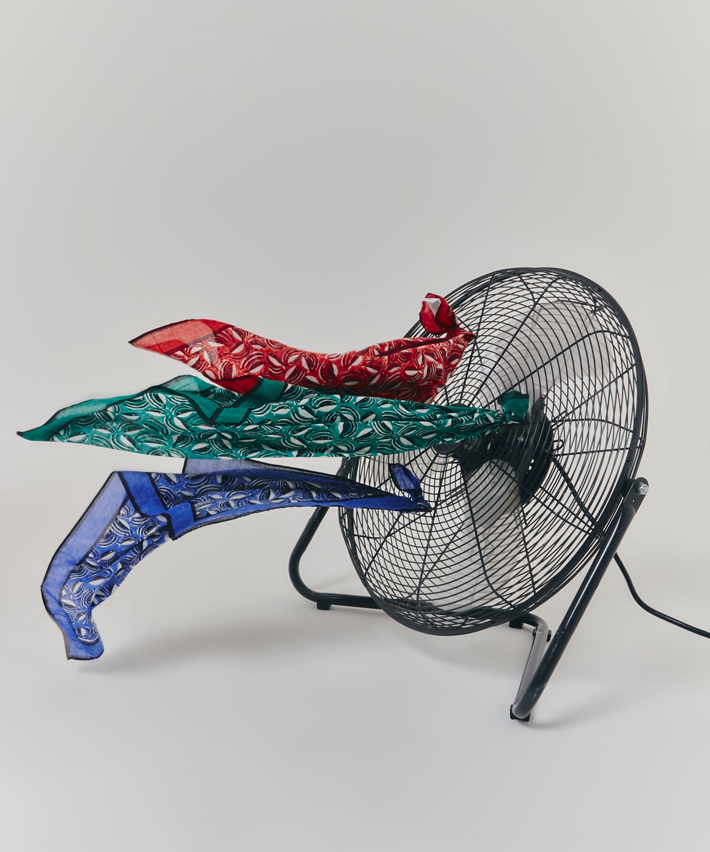 Shoal Of Fish Bandana in color ultramarine