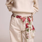 Poinsettia Scarf in Cream