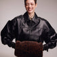 Faux Fur Muff in Brown