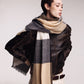 Check Wrap in Black
