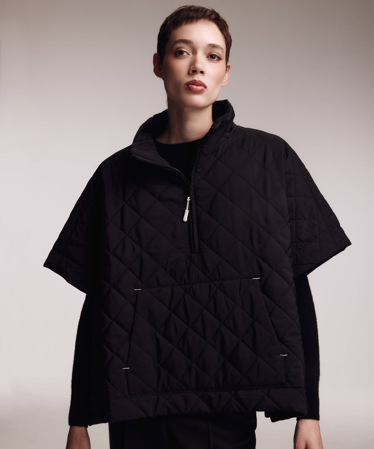 Everyday Poncho in Black