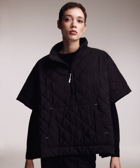 Everyday Poncho in Black