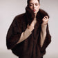 Blair Novelty Faux Fur Jacket in brown