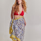 Beach Lounge Sarong in color ultramarine