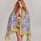 Beach Lounge Sarong in color ultramarine