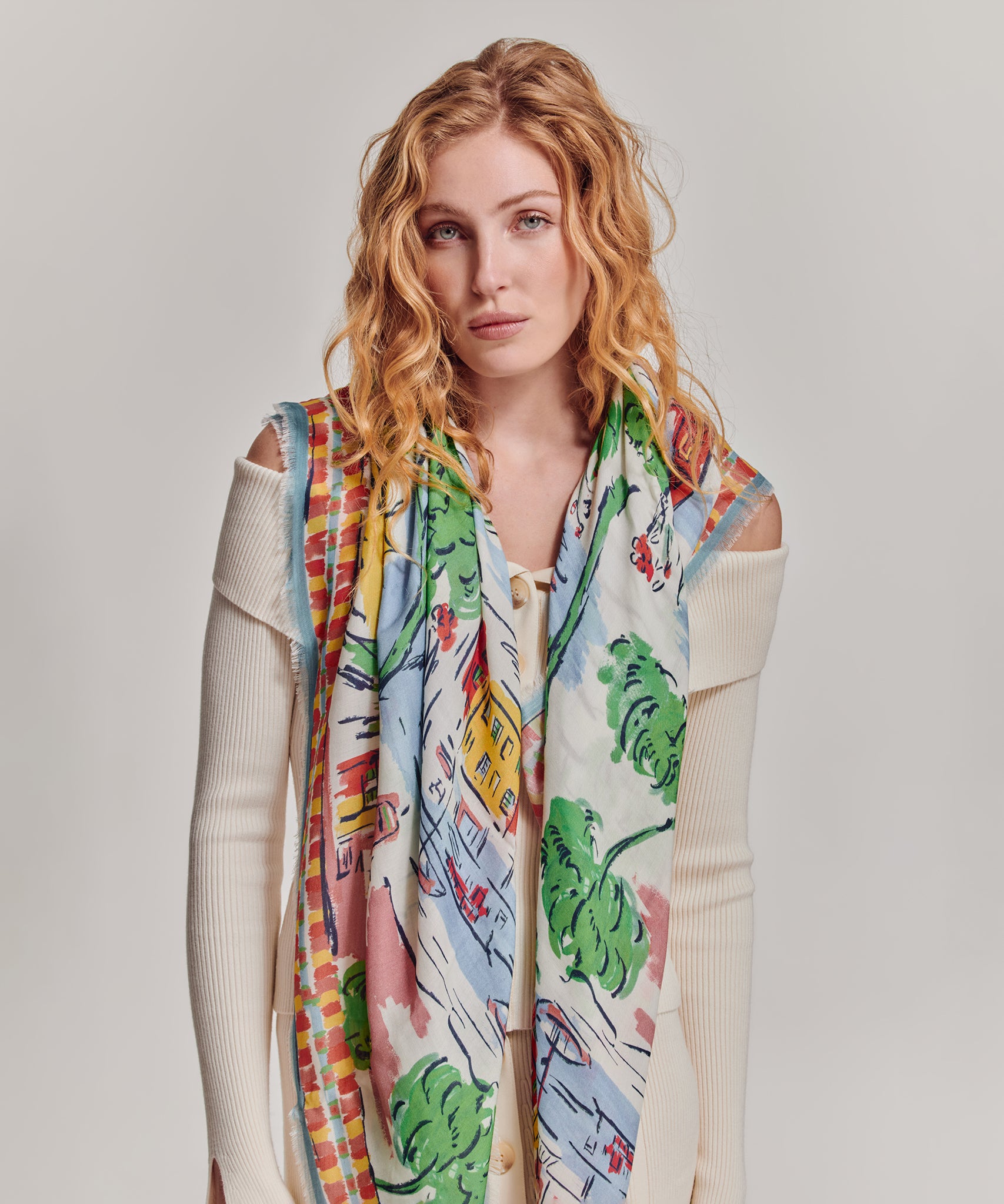 Riviera Square in color multi