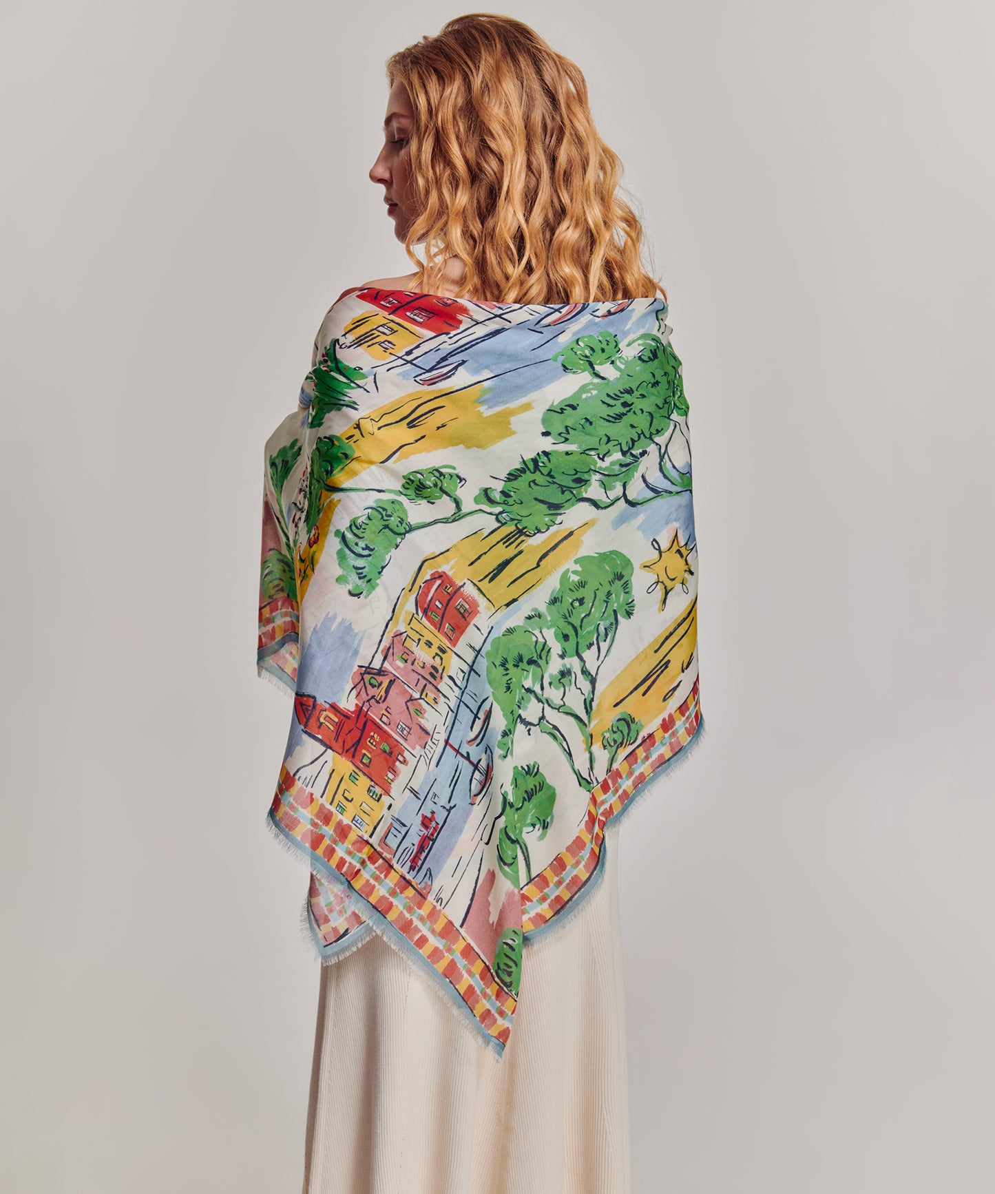 Riviera Square in color multi