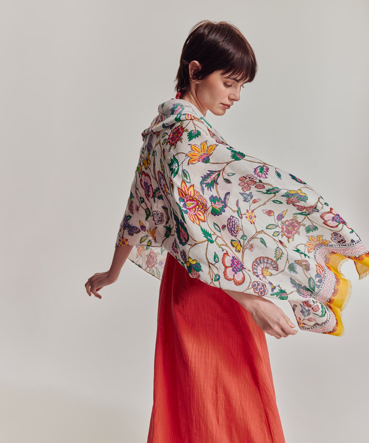 Tree Of Life Wrap in color multi