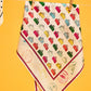 Vintage Luggage Silk Bandana in color multi