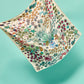 Lost At Sea 35" Silk Square Scarf in color multi