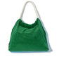 Terry 2-tone Tote in color Amazon Green