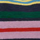Gallery Stripe Crochet Tote in color Navy