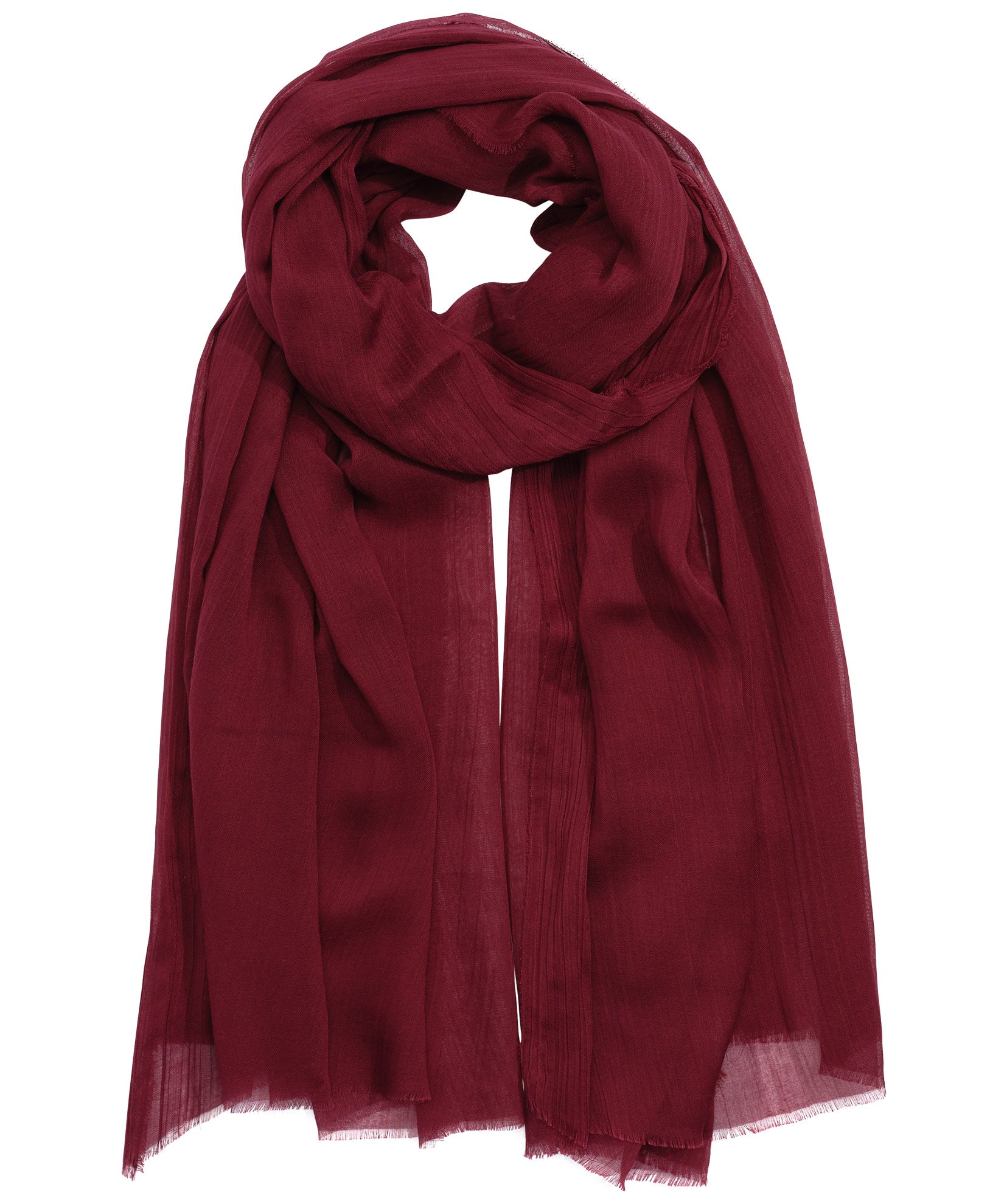 Echo Essentials Sustainable Crinkle Wrap in color Wine