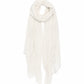 Essential Modal-silk Blend Crinkle Wrap in color cream