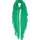 Essential Modal-silk Blend Crinkle Wrap in color leaf green