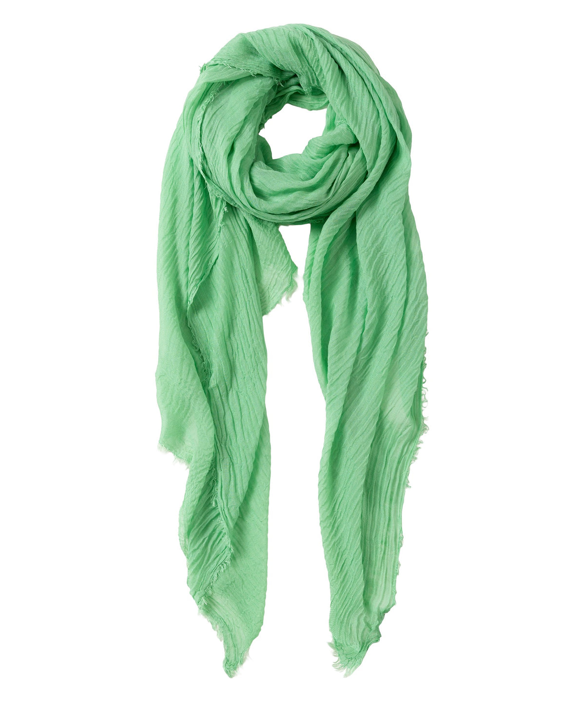Essential Silk-Modal Crinkle Wrap