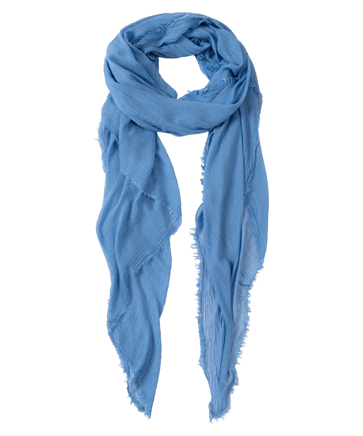 Essential Silk-Modal Crinkle Wrap