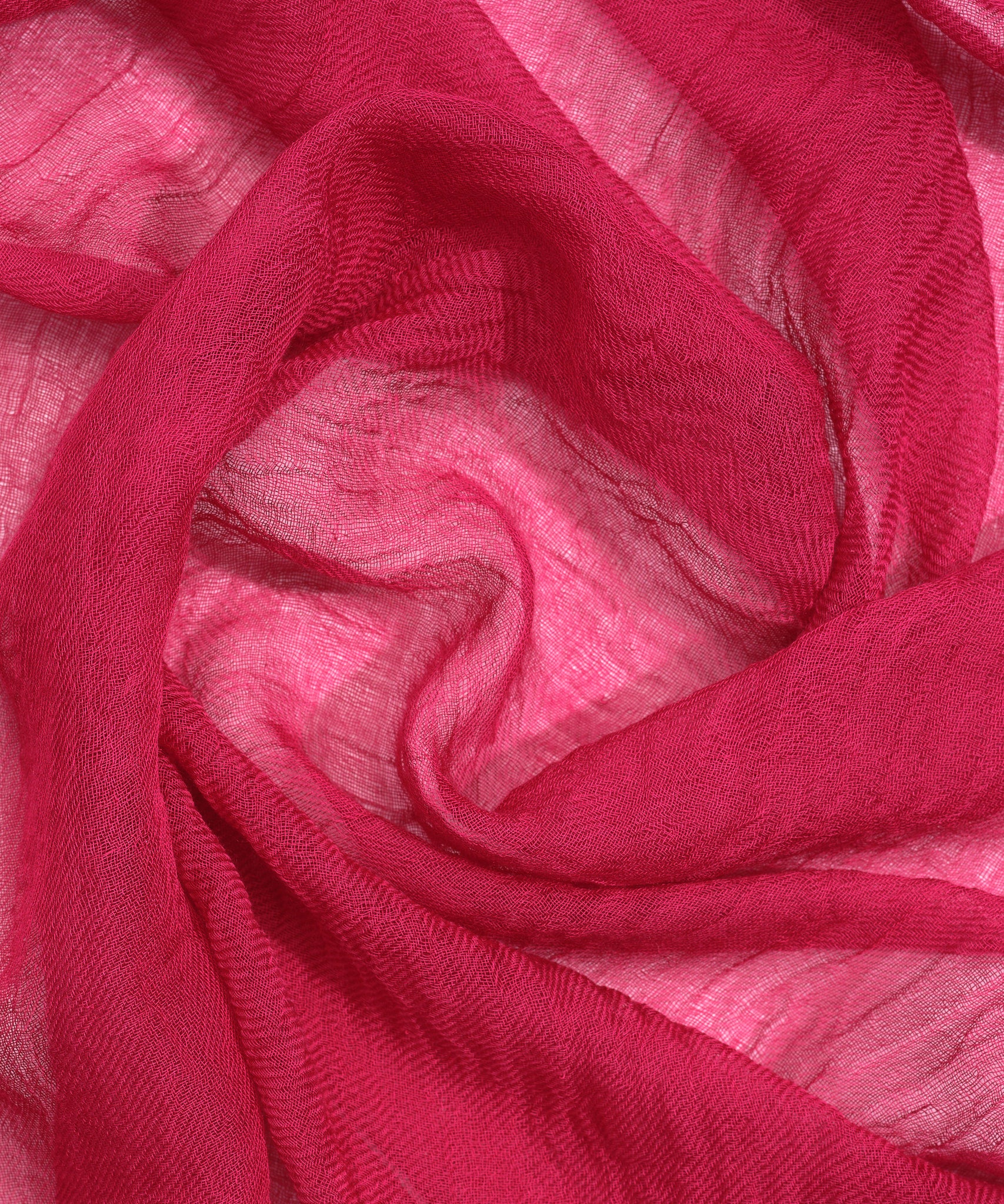 Essential Modal-silk Blend Crinkle Wrap in color winter berry