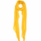 Essential Modal-silk Blend Crinkle Wrap in color sulfur