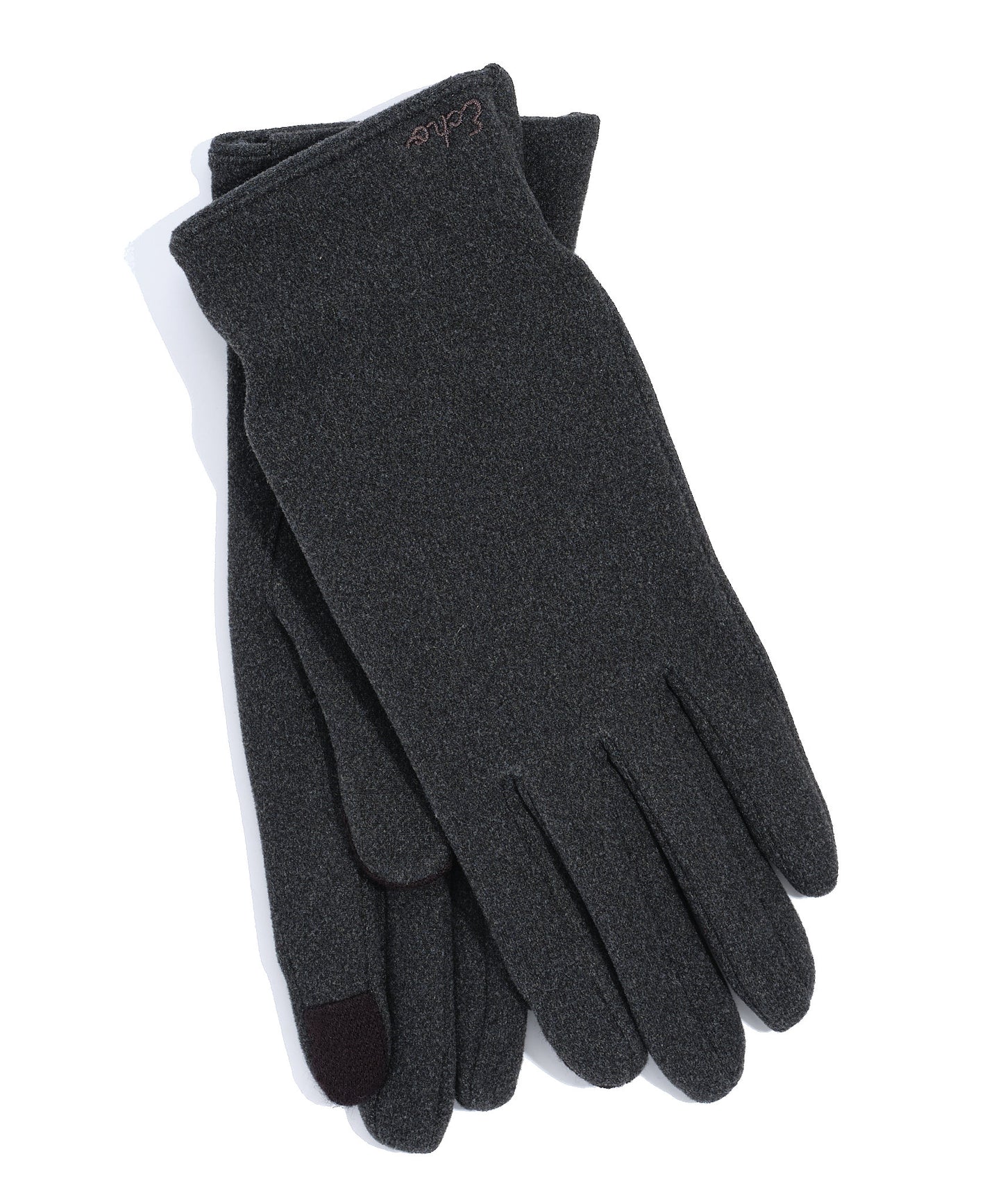 Cozy Stretch Touch Glove in color Dk Charcoal Heather