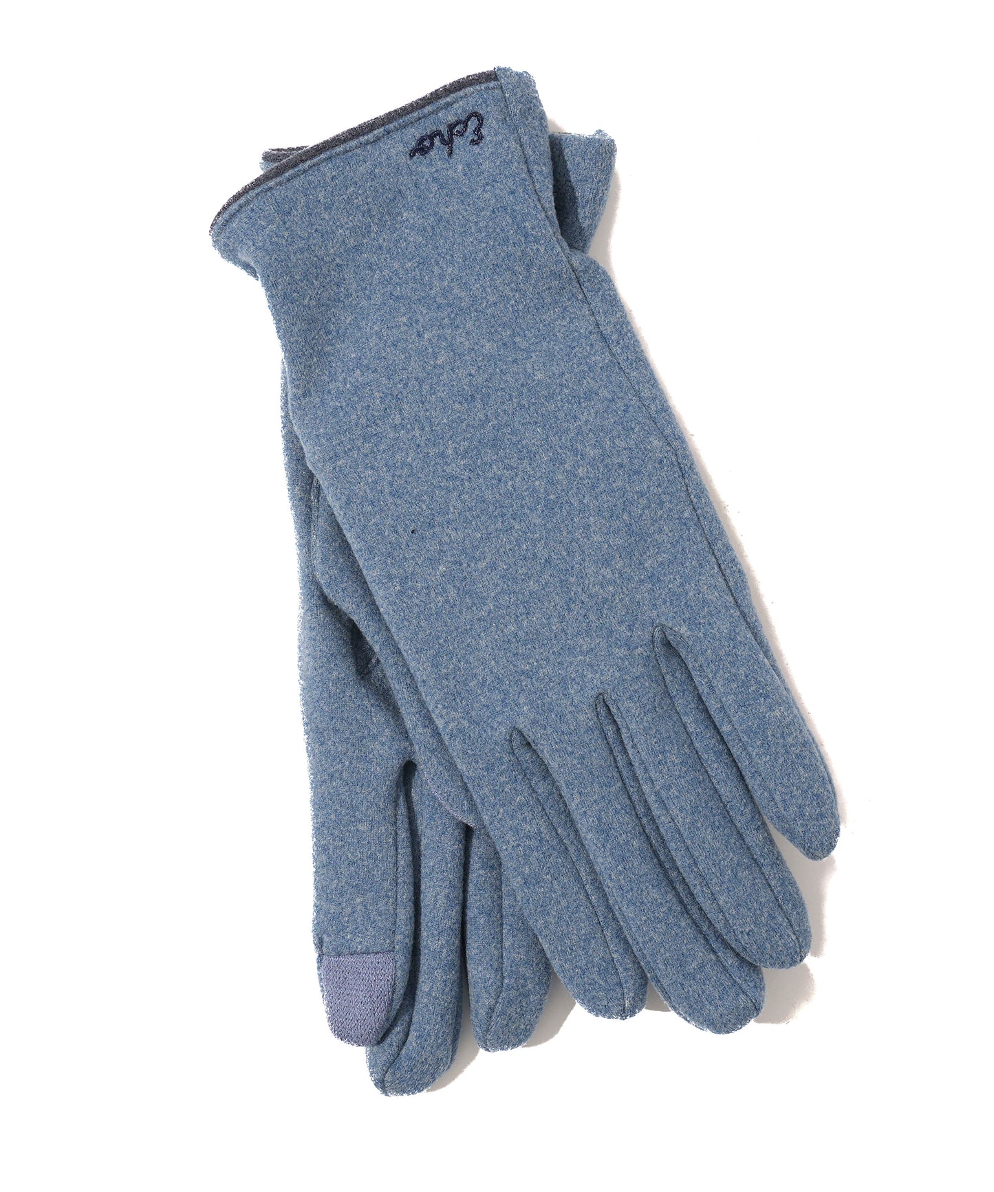 Cozy Stretch Touch Glove in color Denim