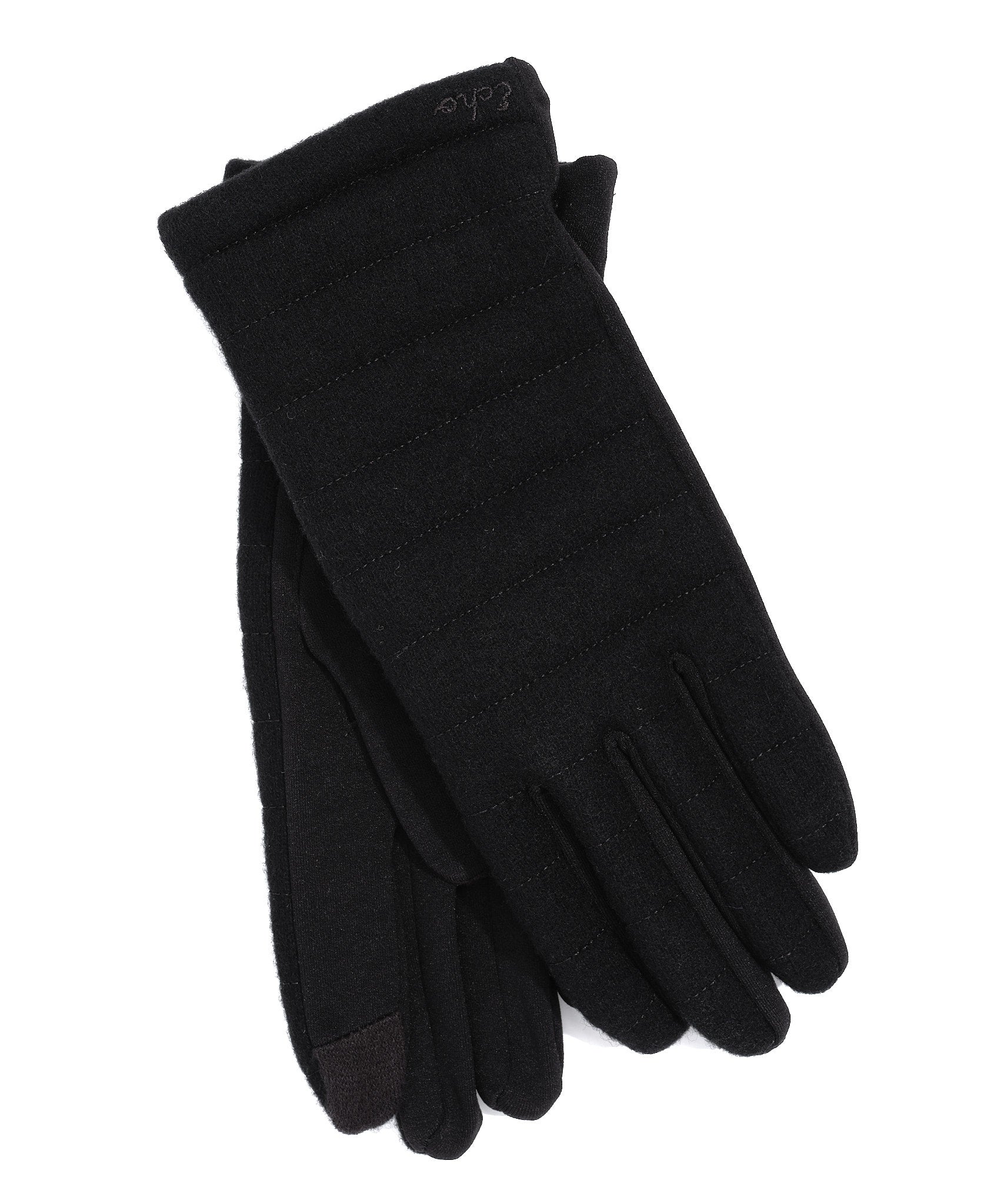 Fold Down Faux Fur Cuff Gloves