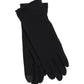 Comfort Stretch Long Touch Glove in color Black