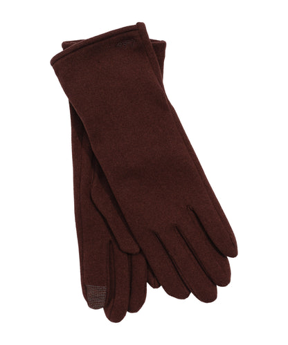 Comfort Stretch Long Touch Glove in color Chocolate